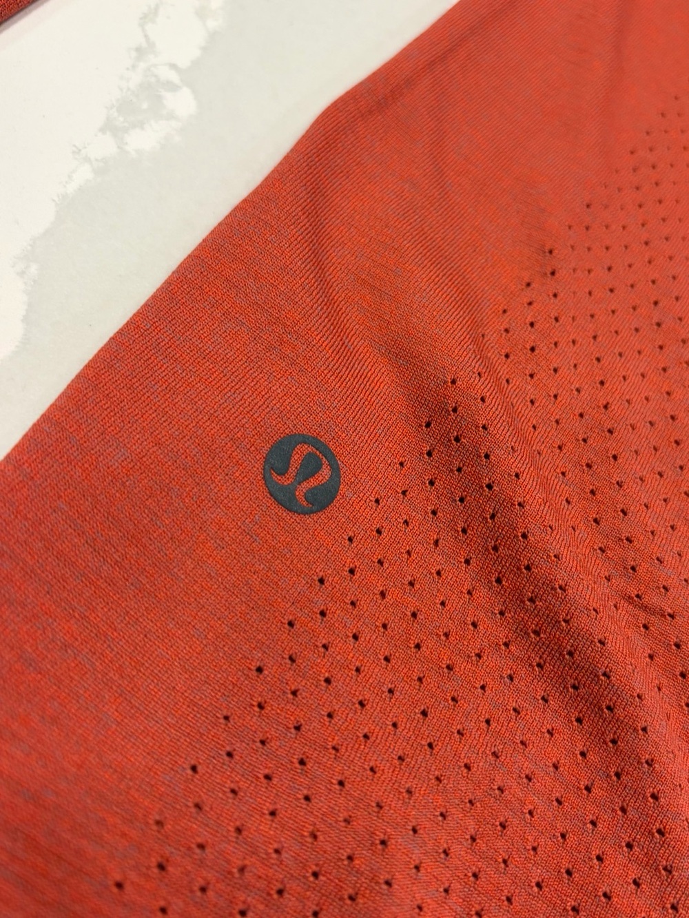 Lululemon Men's Long Sleeve Performance Shirt - Rust Red - Picture 2 of 4